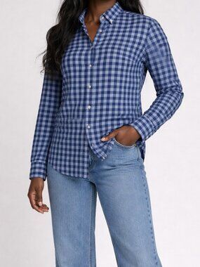 J Crew womens XS button down long-sleeve shirt